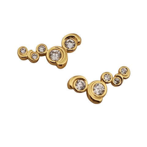 Solar Climber Earrings - Bettina H. Designs