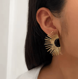 Solar Eclipse Earrings - Bettina H. Designs
