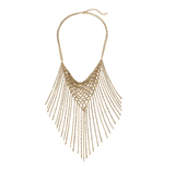 Tellulah Fringe Necklace - Bettina H. Designs