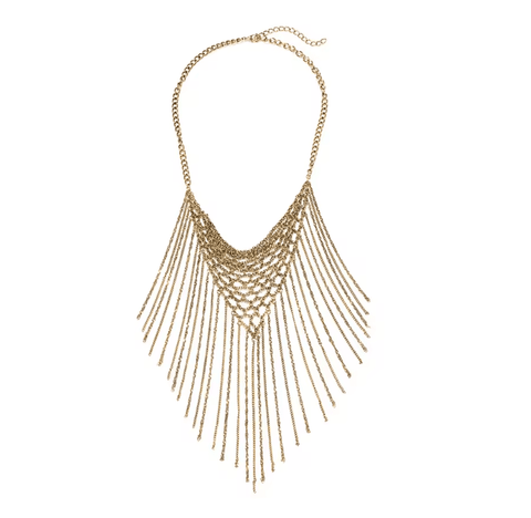 Tellulah Fringe Necklace - Bettina H. Designs