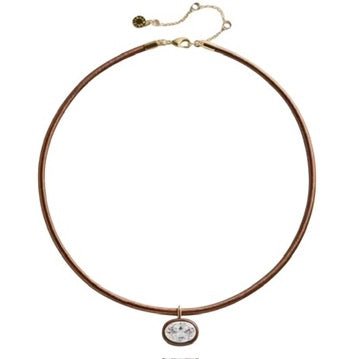 The Classic Brown Rope Necklace - Bettina H. Designs