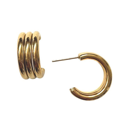 The Collette Hoop Earrings - Bettina H. Designs
