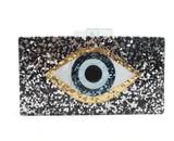 The Evil Eye Acrylic Clutch - Bettina H. Designs