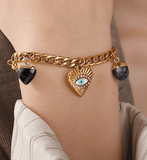 The Eye of the Heart Charm - Bettina H. Designs