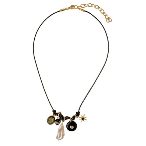 The Midnight Cord Necklace - Bettina H. Designs