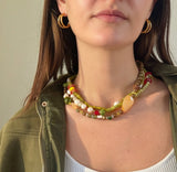 The Side Piece Pearl Necklace - Bettina H. Designs