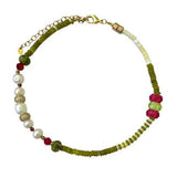 The Side Piece Pearl Necklace - Bettina H. Designs