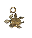 Vintage Articulated Turtle Charm - Bettina H. Designs