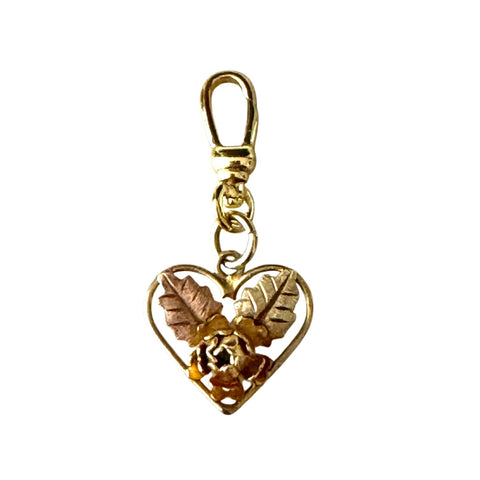 VINTAGE BLACK HILLS HEART CHARM COLLECTORS/INVESTMENT PIECE - Bettina H. Designs