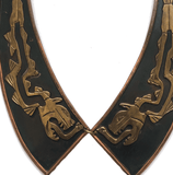 Vintage Copper Dragon Collar Necklace - Bettina H. Designs