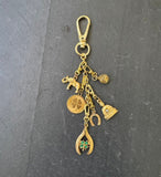 Vintage Good Luck Charm Key Chain/Bag Charm - Bettina H. Designs