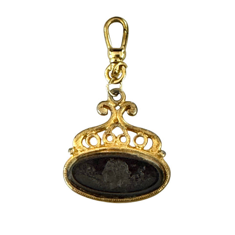 Vintage Intaglio Pendant - Bettina H. Designs