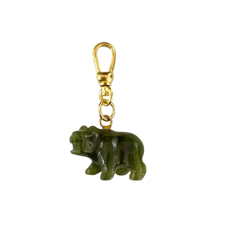 Vintage Jade Bear - Bettina H. Designs