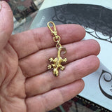 Vintage Lizzard Charm - Bettina H. Designs