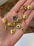 Vintage Mini Gold Tone Charms - Bettina H. Designs