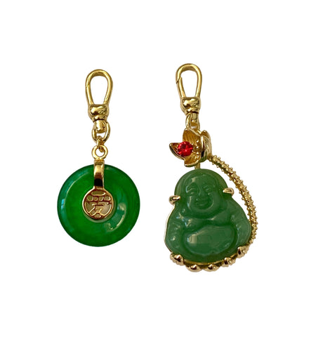 Vintage Style Buddha Pendants - Bettina H. Designs