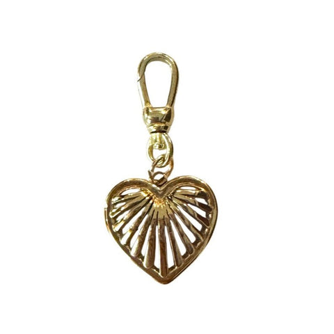 Vintage Style Heart Charm - Bettina H. Designs