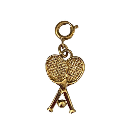 Vintage Tennis Racquet Charm - Bettina H. Designs