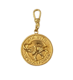 Vintage "Win With Woman Power" Charm - Bettina H. Designs