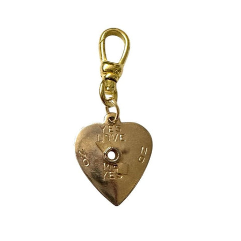 Yes, No, Maybe Love Spinner Charm - Bettina H. Designs