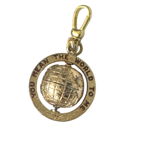 You Mean The World To Me Vintage Charm - Bettina H. Designs