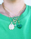 Juniper Heart Necklace - Bettina H. Designs