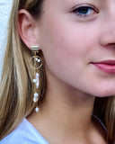 Zoe Pearl Earrings - Bettina H. Designs
