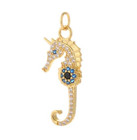 Seahorse Charm (Medium) - Bettina H. Designs