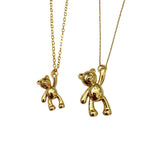 Hanging Bear Necklace - Bettina H. Designs