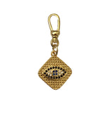 Diamond Shape Evil Eye Charm - Bettina H. Designs