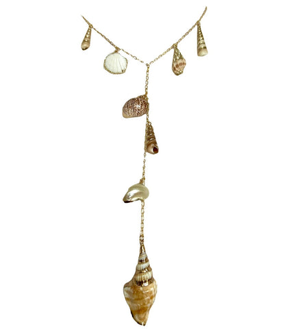 Anacapri Seashell Necklace - Bettina H. Designs