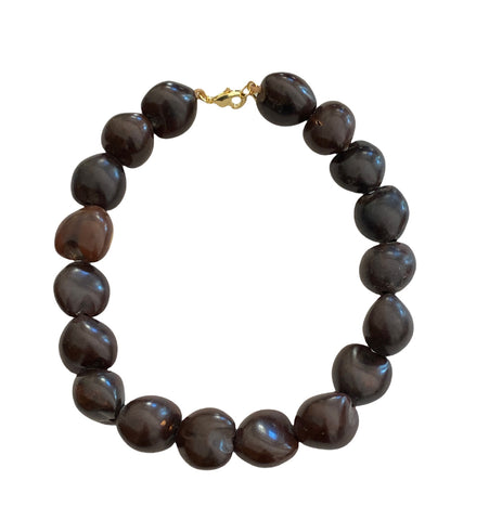 JO Natural Seed Pod Necklace - Bettina H. Designs