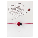 Good Luck Ladybug String Bracelet - Bettina's Collection