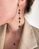 Luna Linear Drop Earrings - Bettina H. Designs