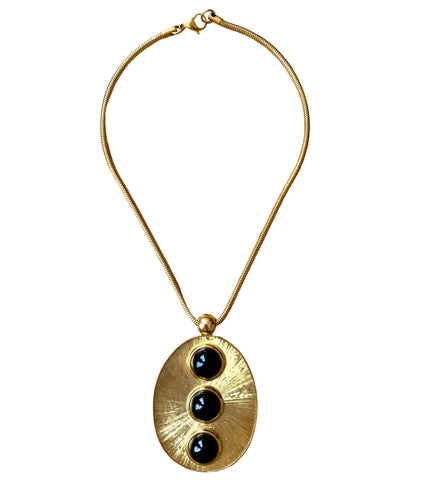 Vintage Ellipses Necklace - Bettina H. Designs