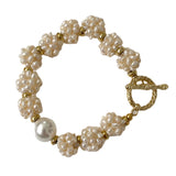 Clusters of Pearls Bracelet - Bettina H. Designs