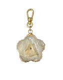 Mother of Pearl Flower Labradorite Pendant - Bettina H. Designs