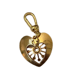 Vintage Heart with Pearl Sunburst Charm - Bettina H. Designs