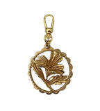 Vintage Water Lilly Pendant - Bettina H. Designs