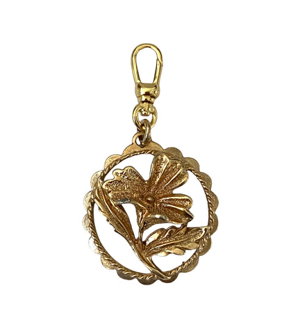 Vintage Water Lilly Pendant - Bettina H. Designs