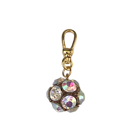 Vintage Small Crystal Cluster Disco Ball Charm - Bettina H. Designs