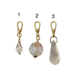 Crystal Vintage Inspired Charms - Bettina H. Designs