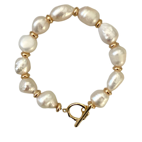 Pearls in a Pinch Bracelet - Bettina H. Designs