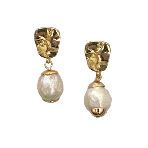 Sophia Pearl Earrings - Bettina H. Designs