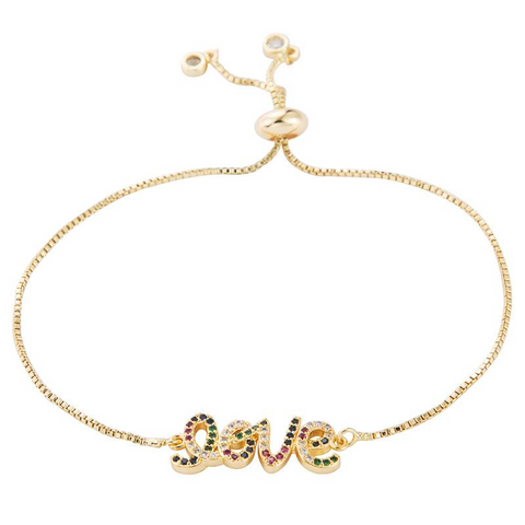 Love Rainbow Bracelet - Bettina's Collection