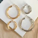 Hoop Dreams Small or Large Earrings - Bettina's Collection