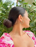 Crazy Lightweight Everyday Hoops in Gold and Silver - Bettina H. Designs