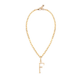 Lulu Frost PLAZA EDGE LINK NECKLACE BASE - GOLD - Bettina H. Designs